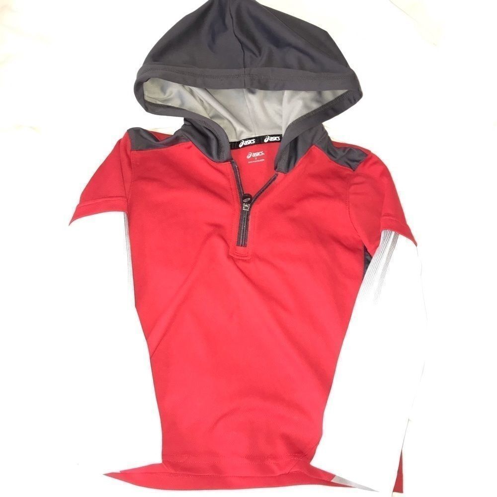 ASICS boys sports hoodie shirt size 6
